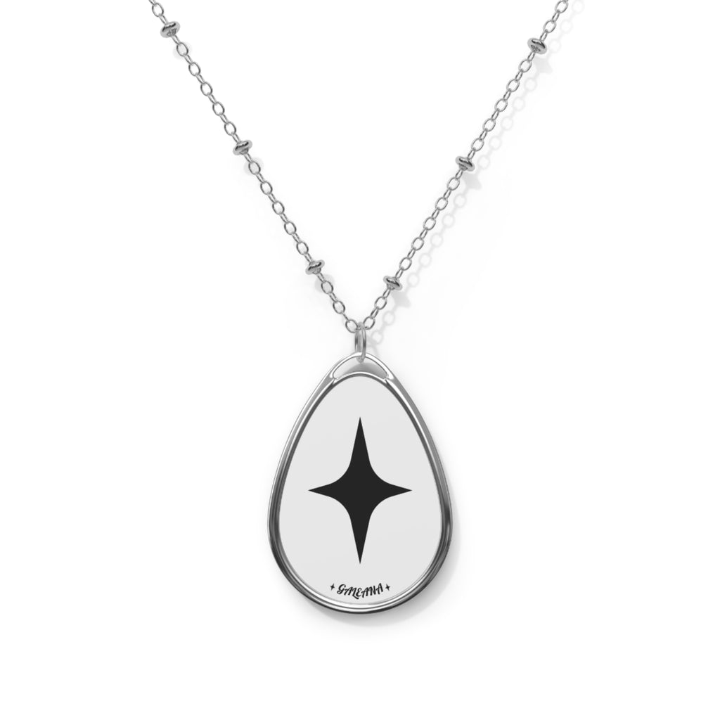 STARS COLLECTION | SILVER TEARDROP PENDANT