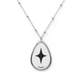 STARS COLLECTION | SILVER TEARDROP PENDANT