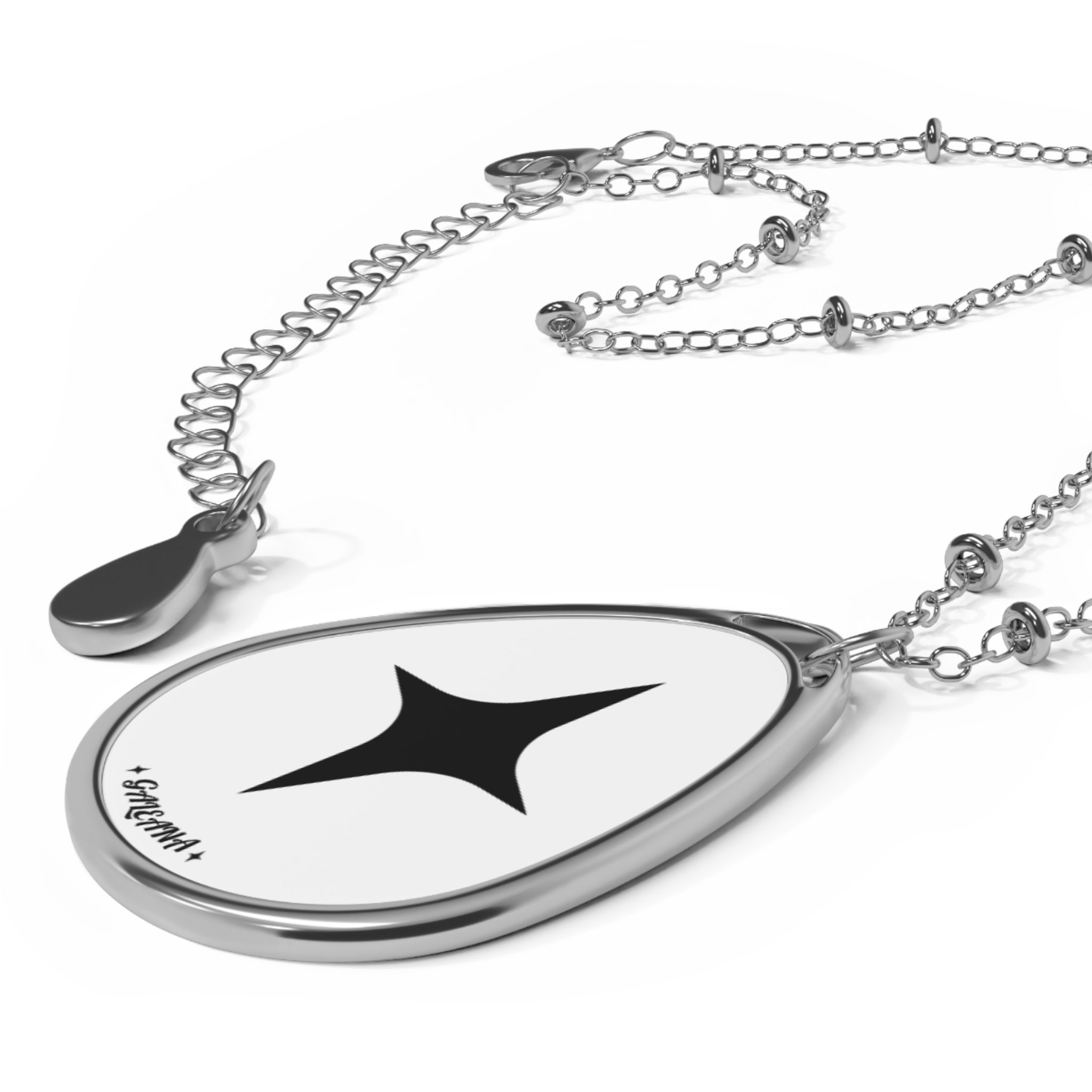 STARS COLLECTION | SILVER TEARDROP PENDANT