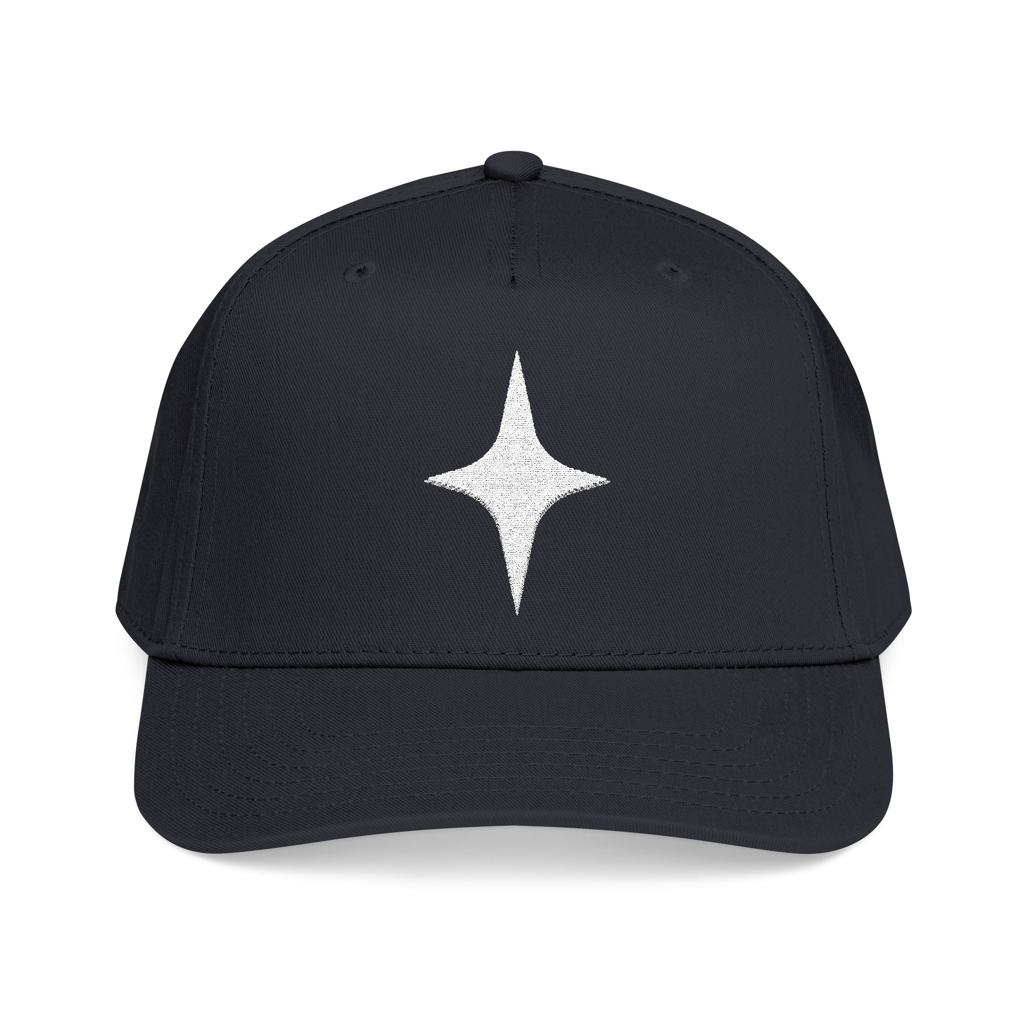 STARS COLLECTION |MINIMALIST WHITE STAR HAT
