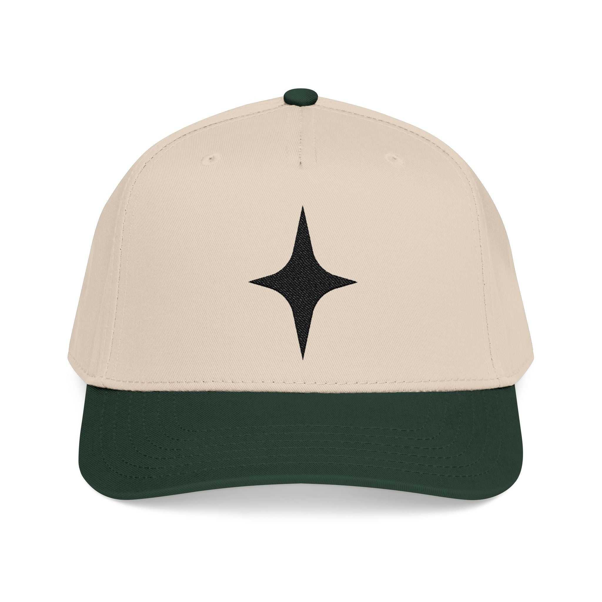 STARS COLLECTION |MINIMALIST BLACK STAR HAT