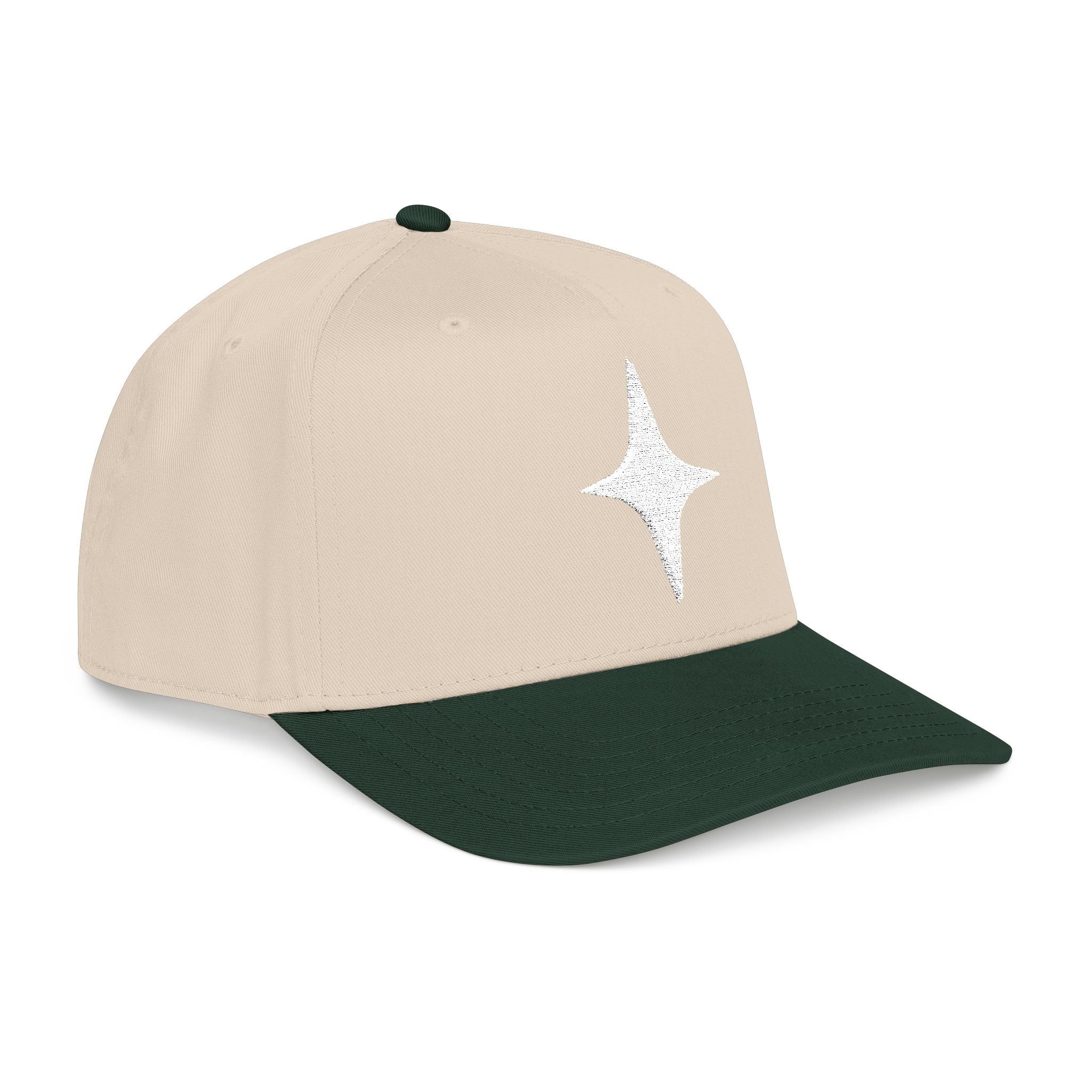 STARS COLLECTION |MINIMALIST WHITE STAR HAT