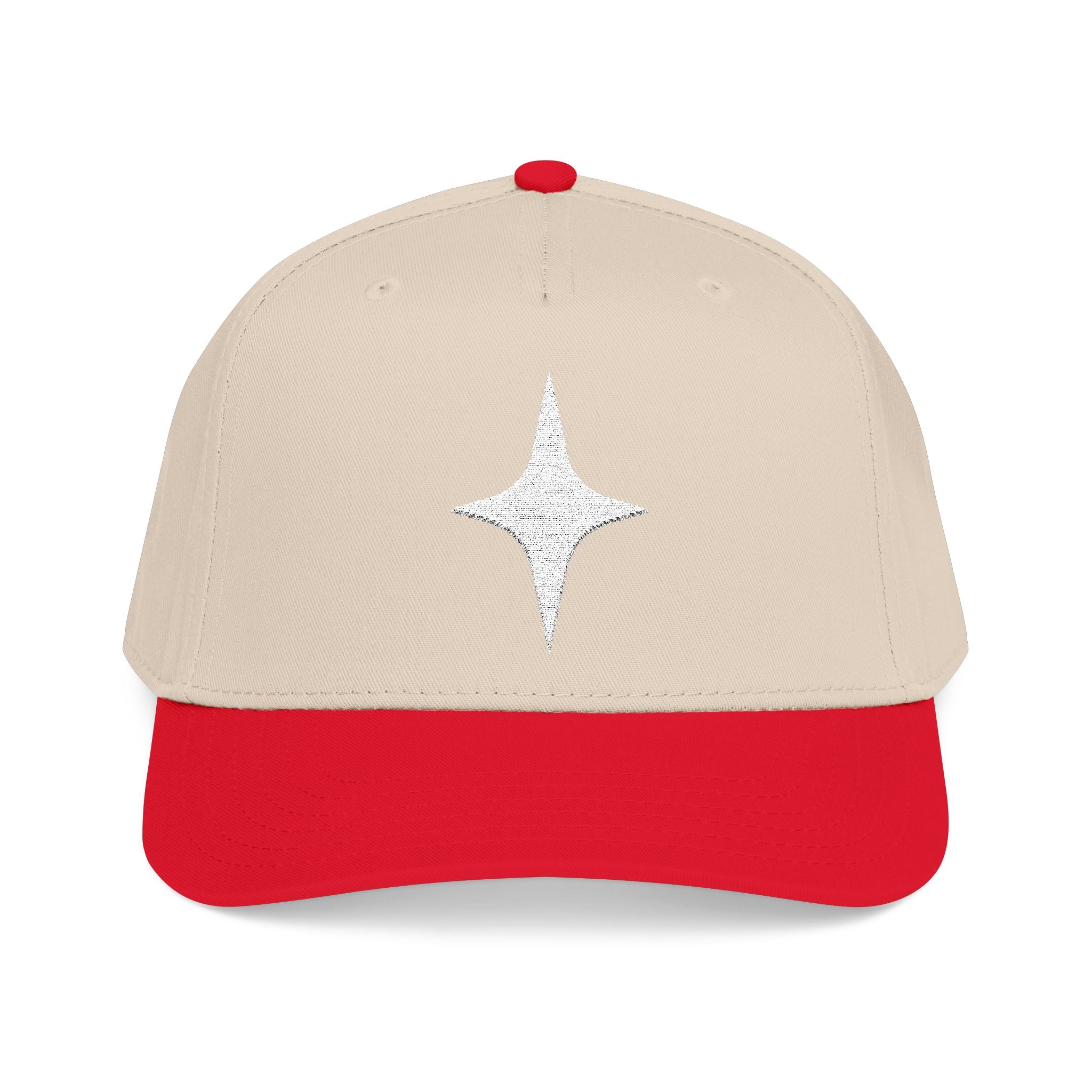 STARS COLLECTION |MINIMALIST WHITE STAR HAT