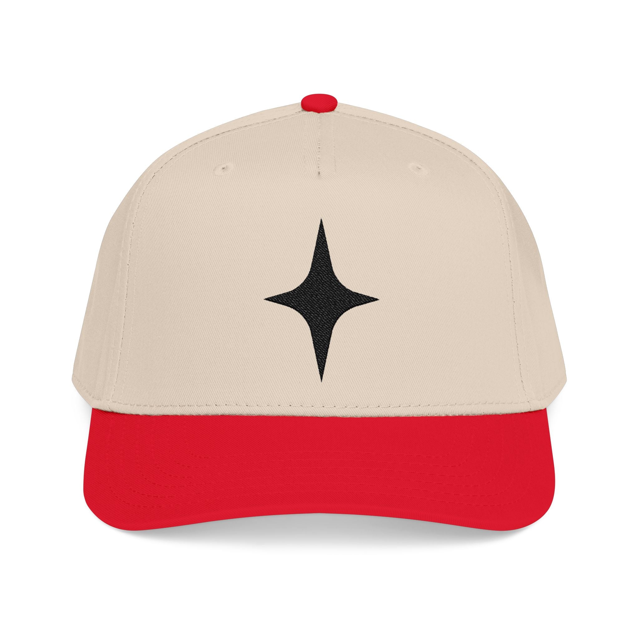 STARS COLLECTION |MINIMALIST BLACK STAR HAT