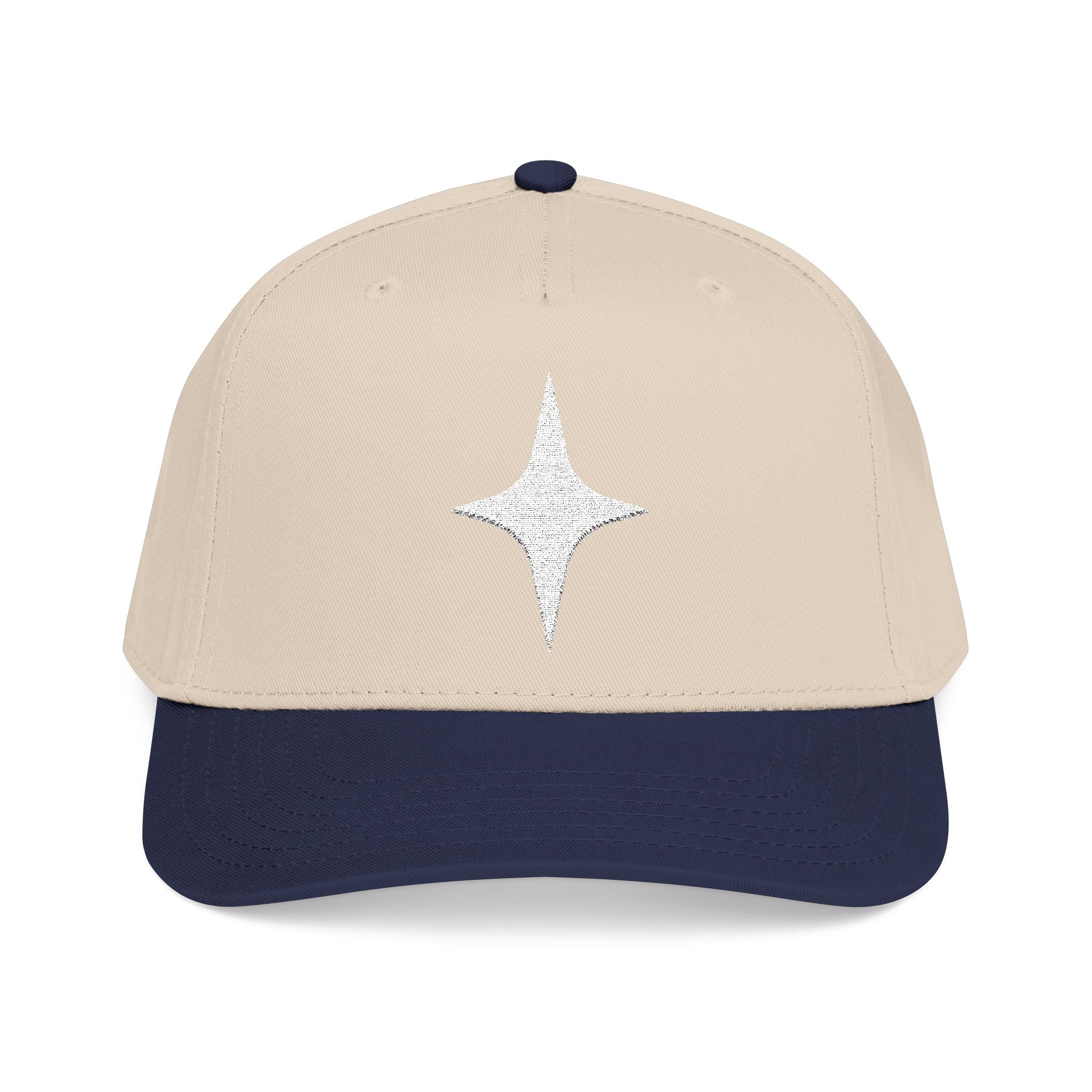 STARS COLLECTION |MINIMALIST WHITE STAR HAT
