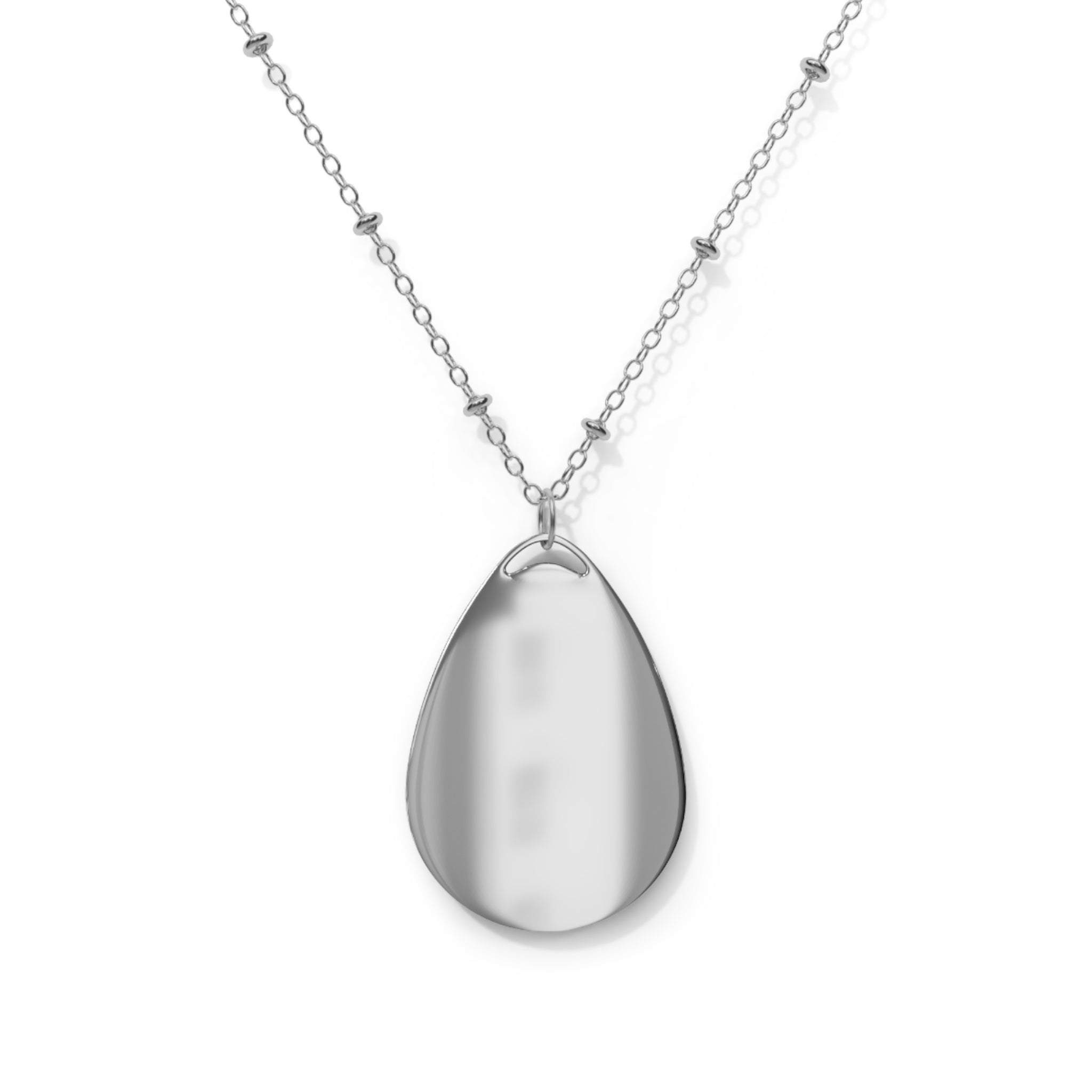 STARS COLLECTION | SILVER TEARDROP PENDANT