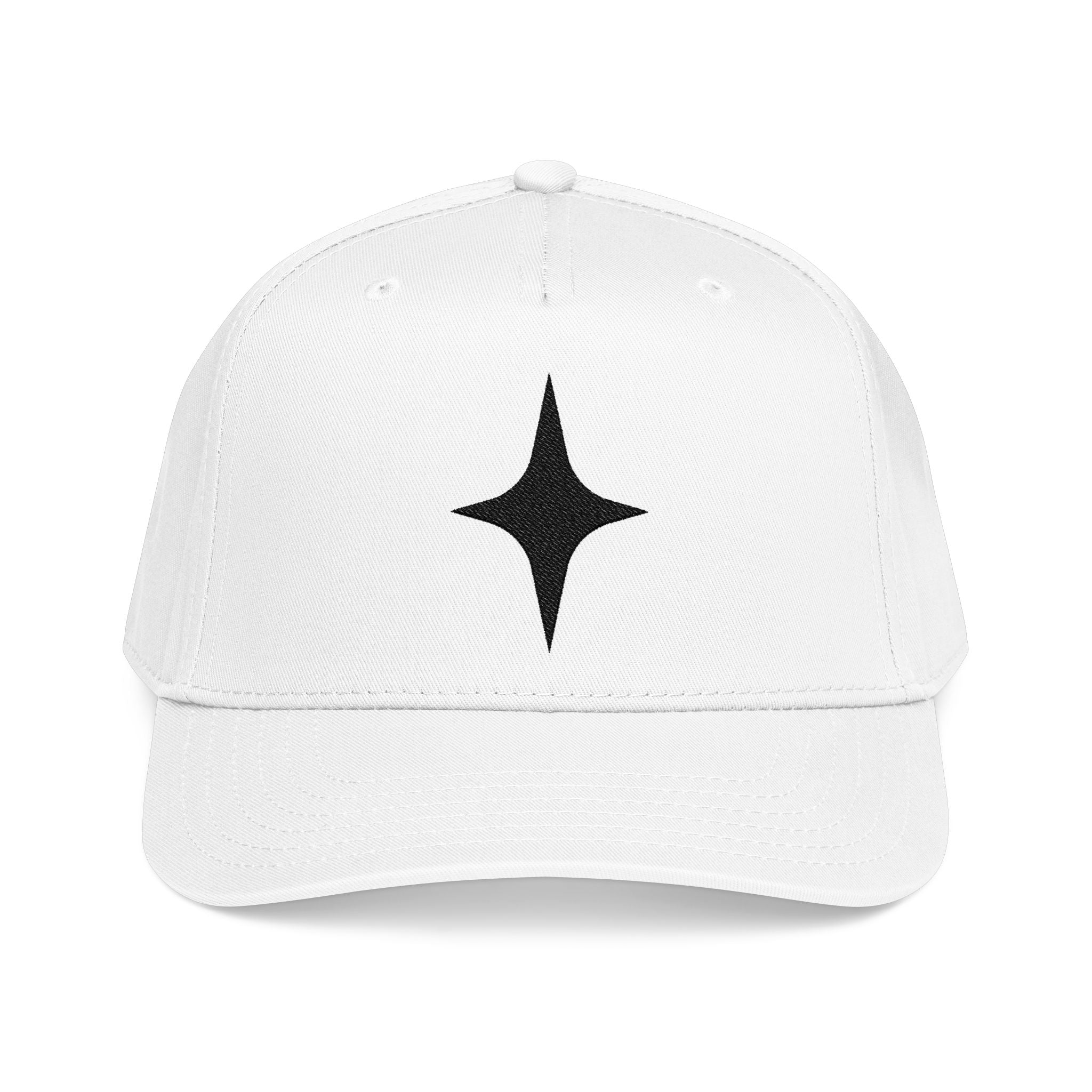 STARS COLLECTION |MINIMALIST BLACK STAR HAT