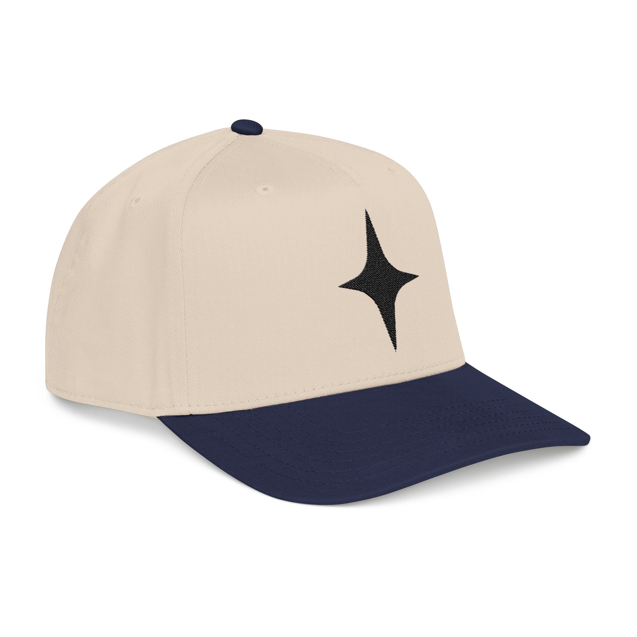STARS COLLECTION |MINIMALIST BLACK STAR HAT