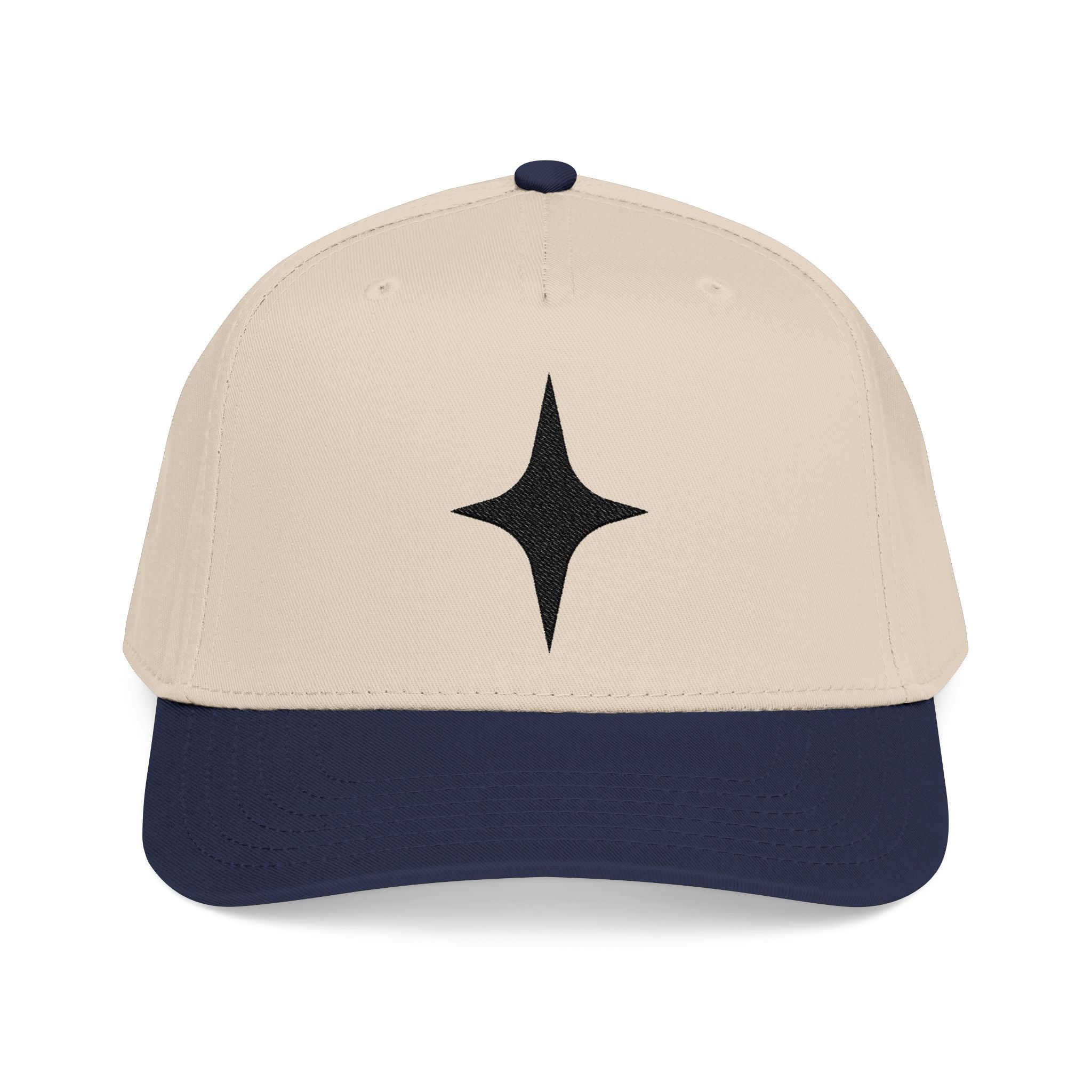 STARS COLLECTION |MINIMALIST BLACK STAR HAT