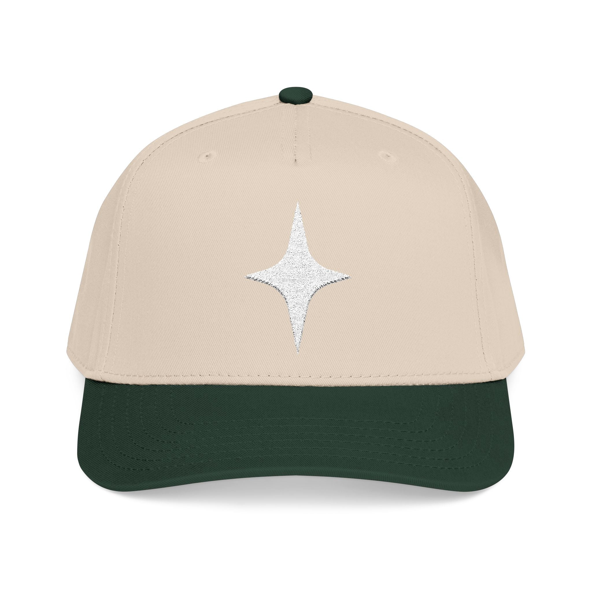 STARS COLLECTION |MINIMALIST WHITE STAR HAT
