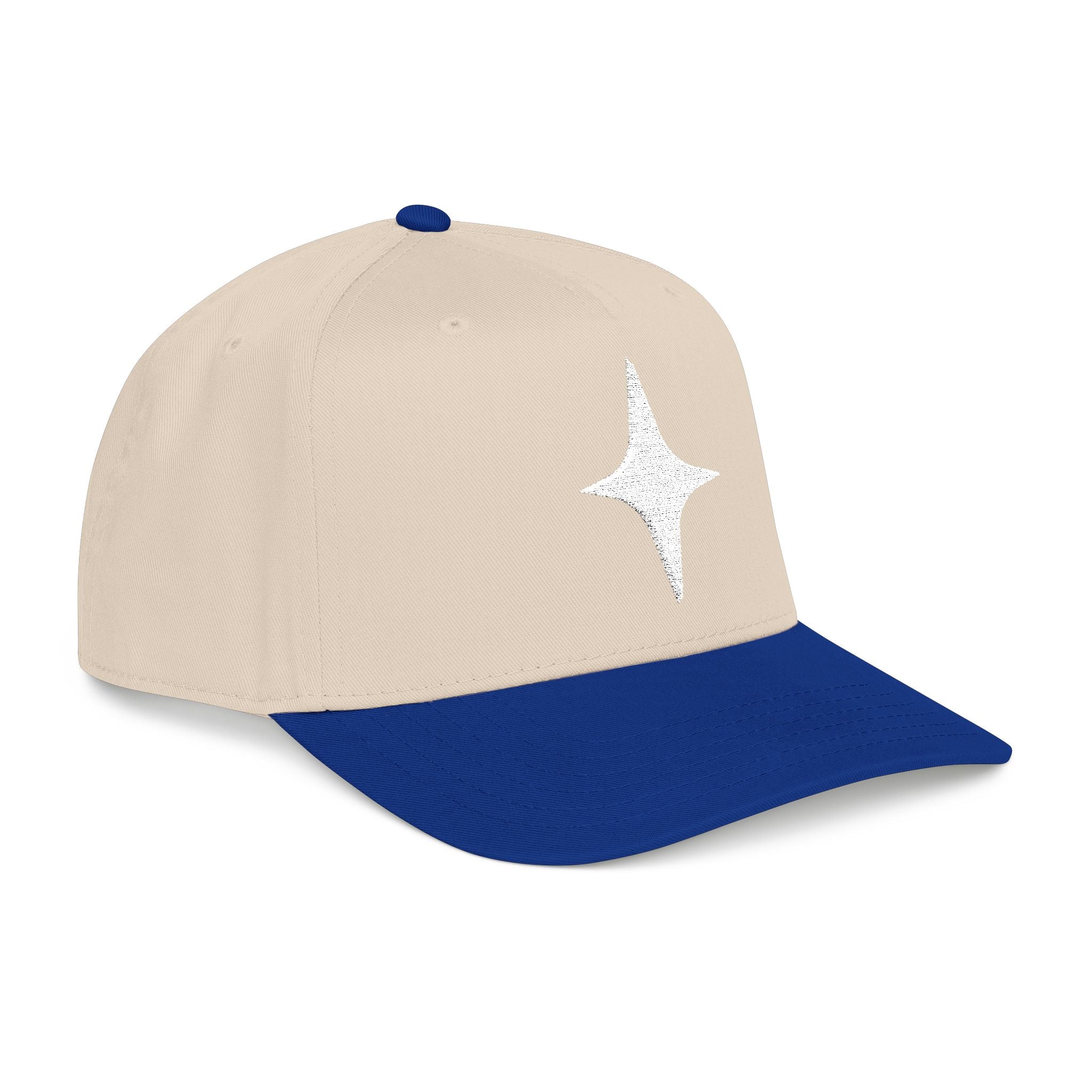 STARS COLLECTION |MINIMALIST WHITE STAR HAT