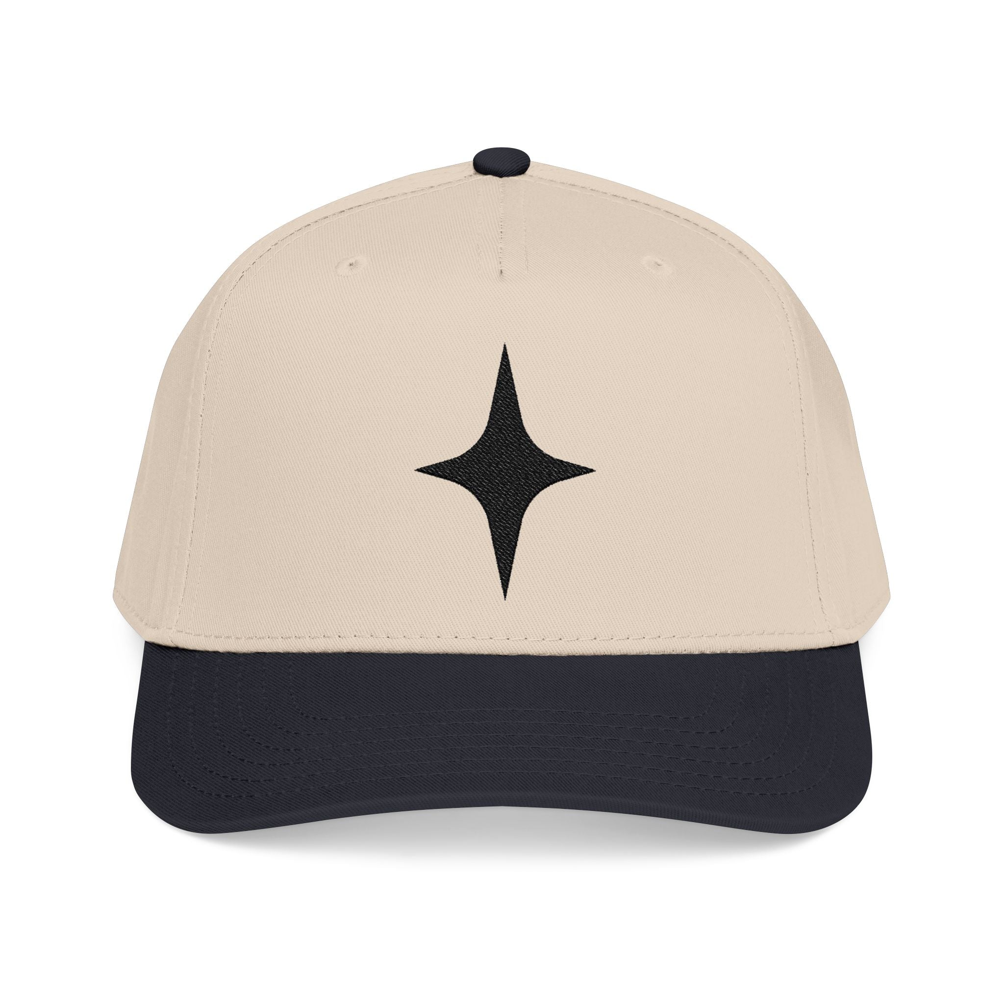 STARS COLLECTION |MINIMALIST BLACK STAR HAT