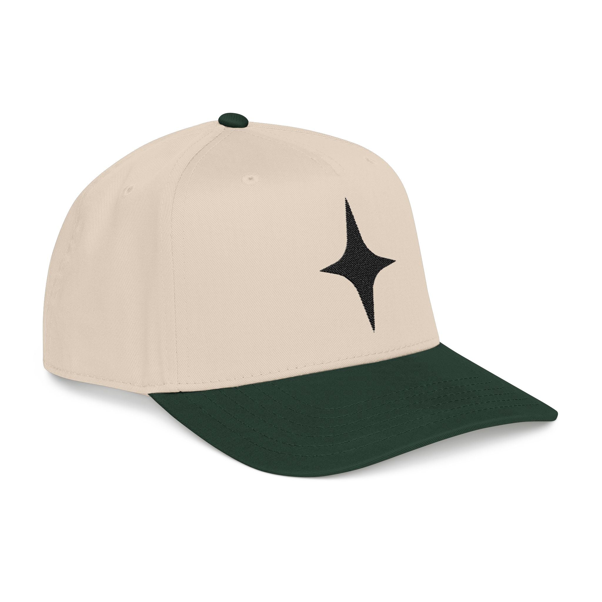 STARS COLLECTION |MINIMALIST BLACK STAR HAT