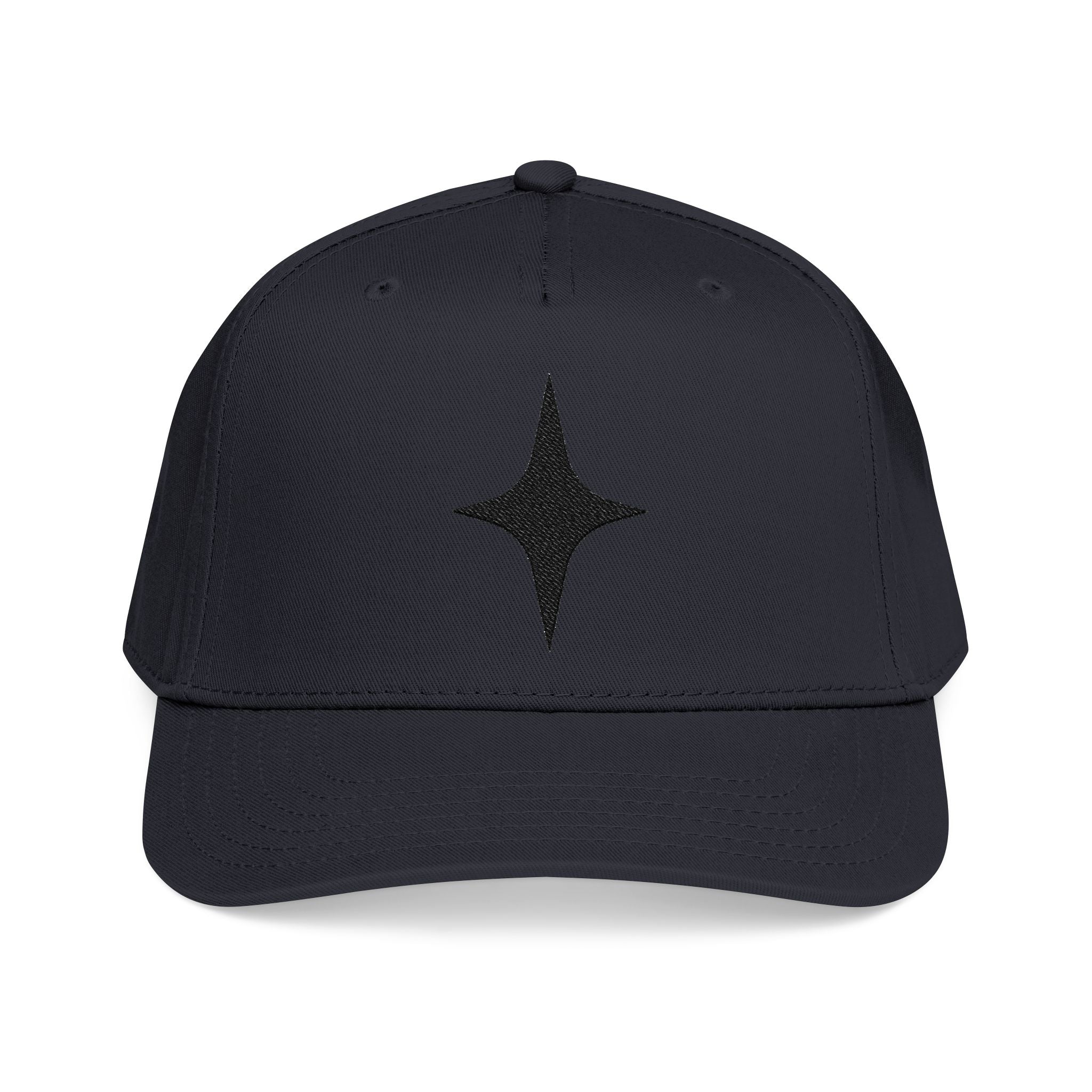 STARS COLLECTION |MINIMALIST BLACK STAR HAT