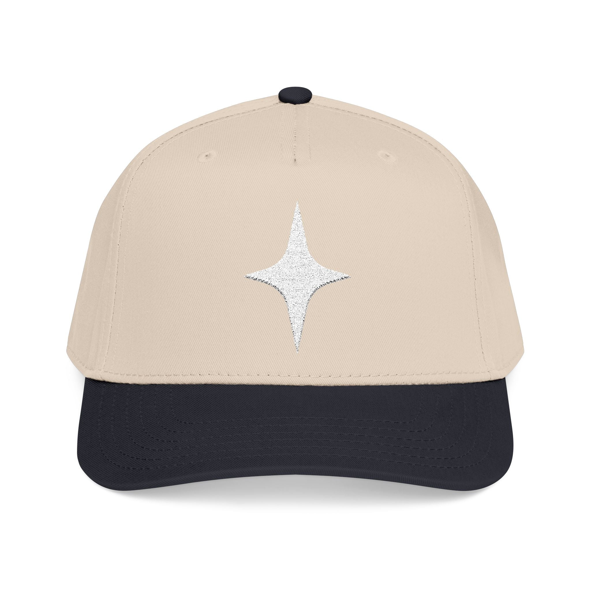 STARS COLLECTION |MINIMALIST WHITE STAR HAT